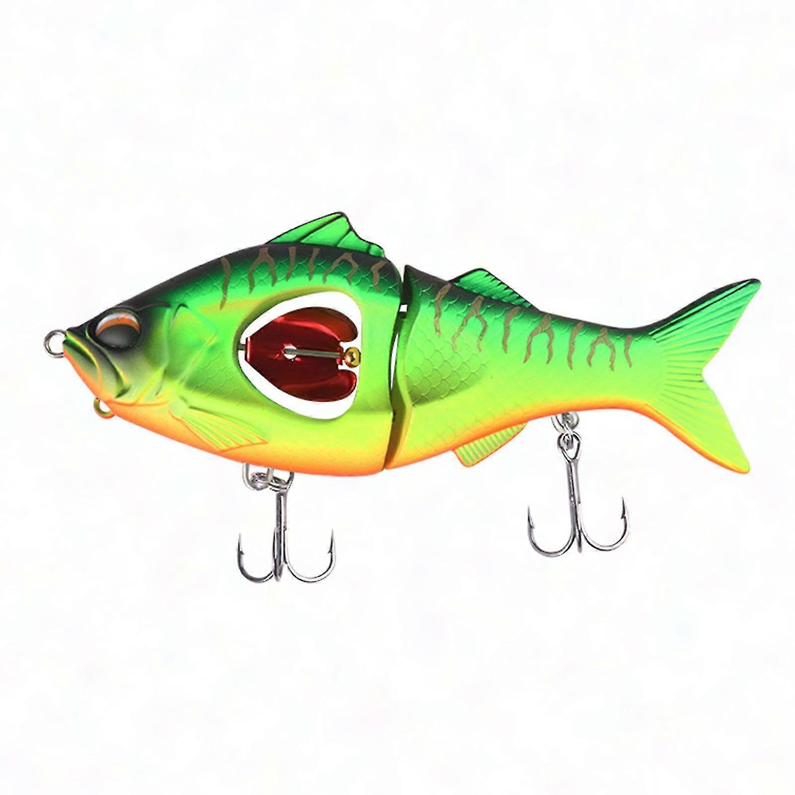 Realistic Multi-Jointed Lures - Slow Sinking Bionic Baits for Freshwater and Saltwater Fishing