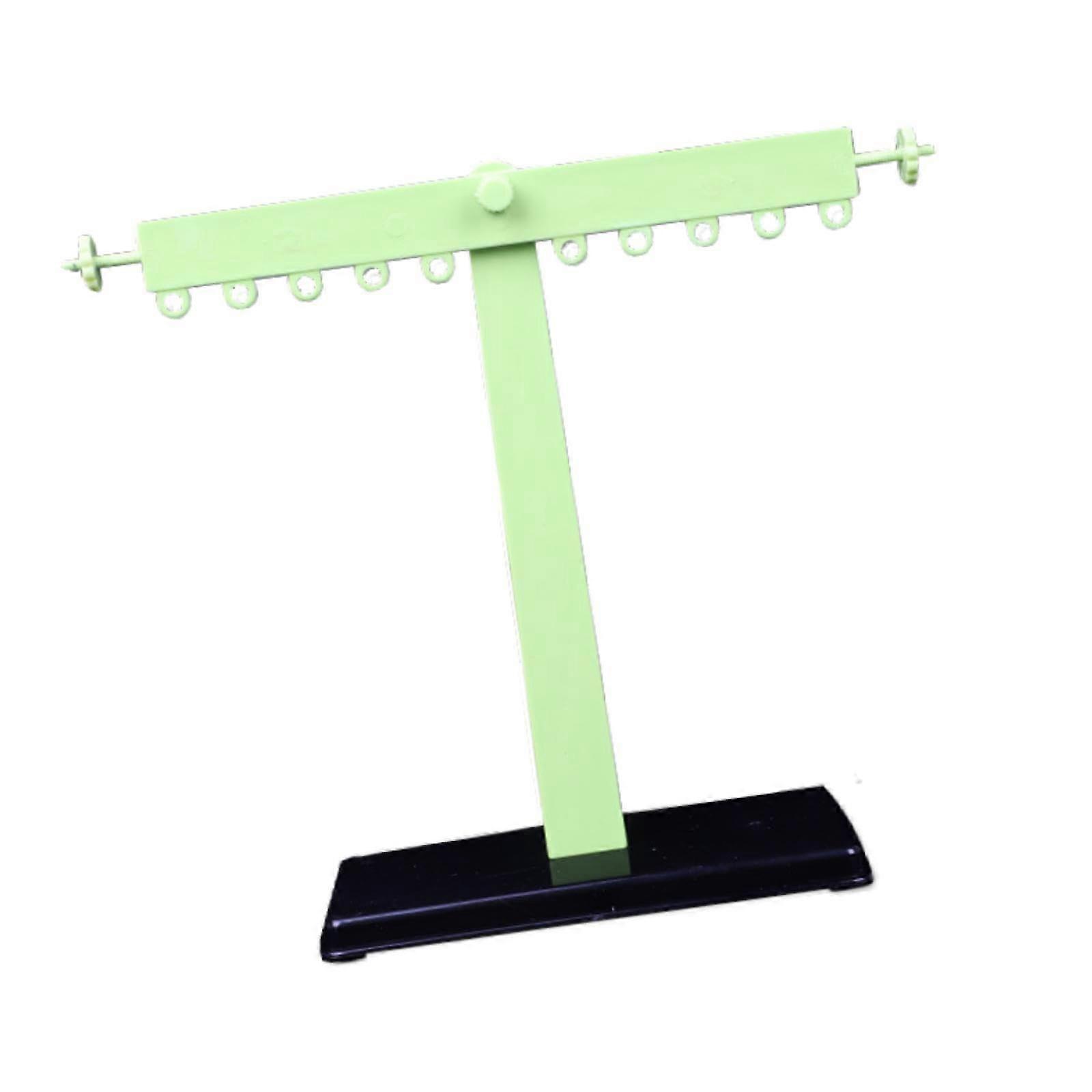Lever ruler with bracket, balance scale learning tool, portable, demonstration lever, easy to use, lever ruler experiment, plastic ruler