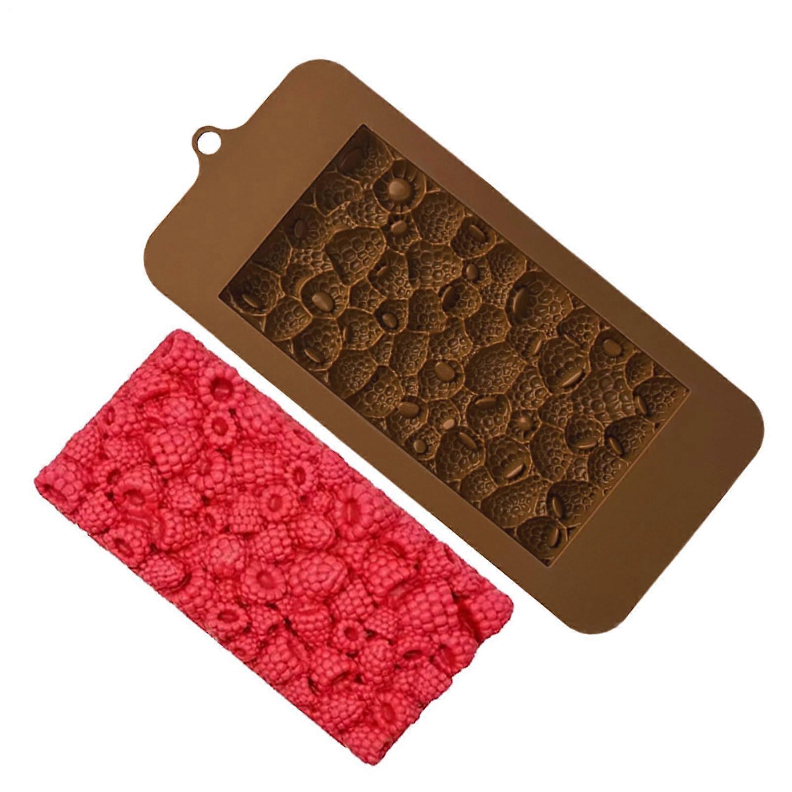 Raspberry Chocolate Mould Silicone Moulds, Nonstick Moulds, Fondant Decoration Tools for Pudding and Sweets