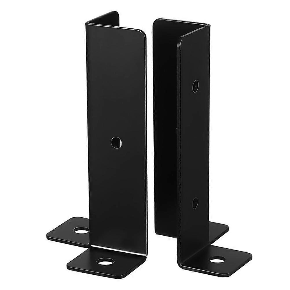 Metal Fence Base Support Holder for Garden Lawn Easy Installation Stable Durable Tipping Support