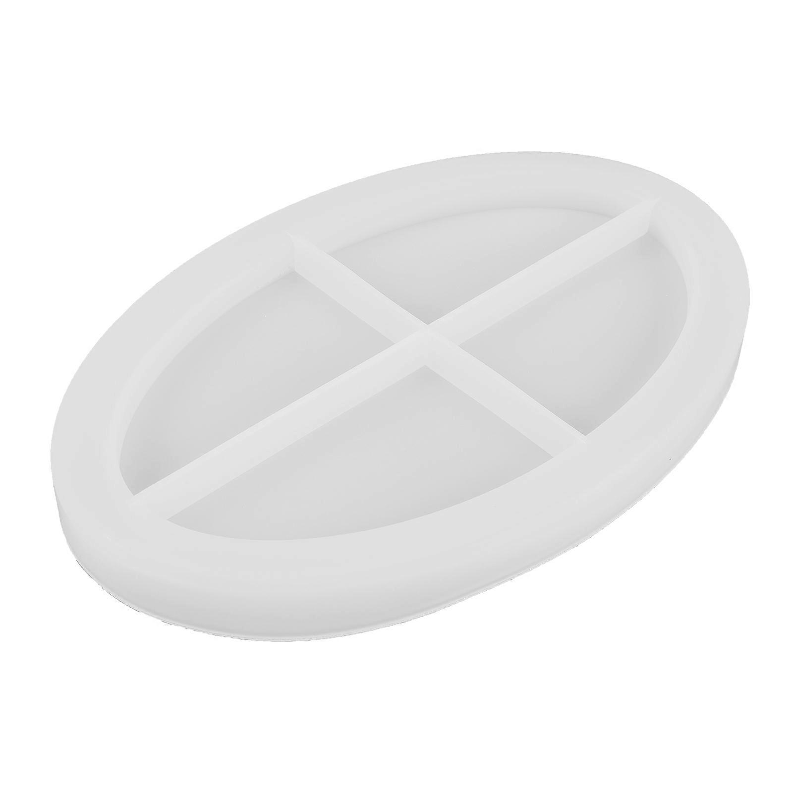 Silicone Mold Tray for Epoxy Resin Jewelry Making Flexible and Reusable 6 Inch
