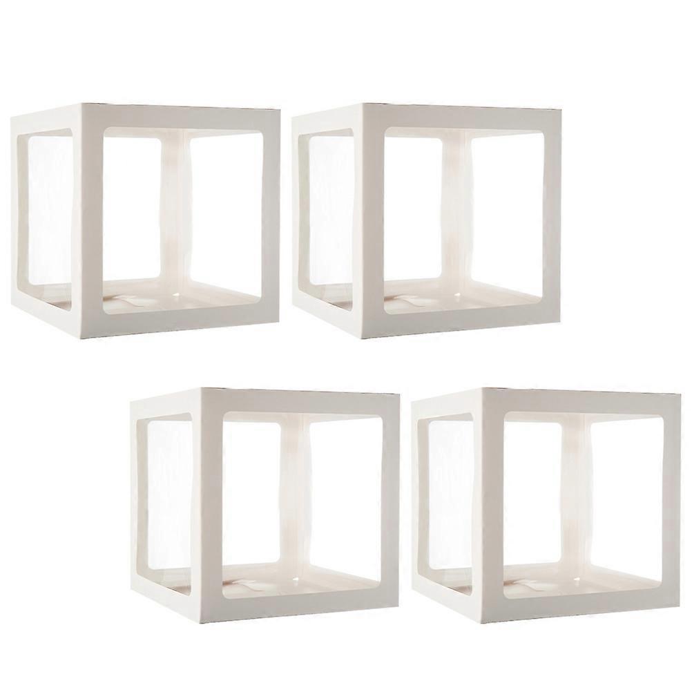 4Pcs Empty Balloon Boxes for Birthday Party Decorations and Balloon Box Decors