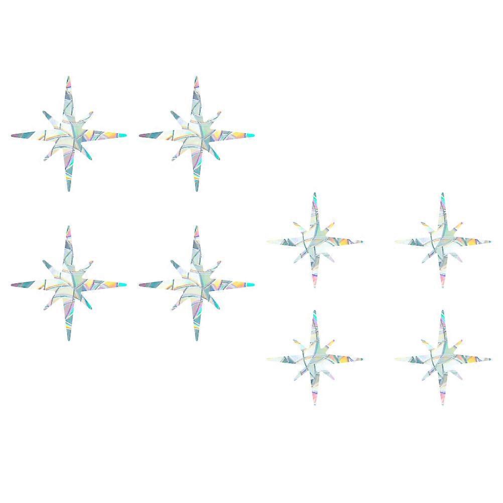 Collision Window Cling Stickers for Bird Strike Prevention Removable Static Decor for DIY Windows and Doors