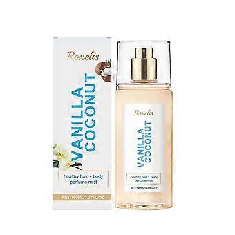 Roxelis Vanilla Coconut Body parfymspray Långvarig doft, unik charm, fräsch, romantisk och bärbar parfym