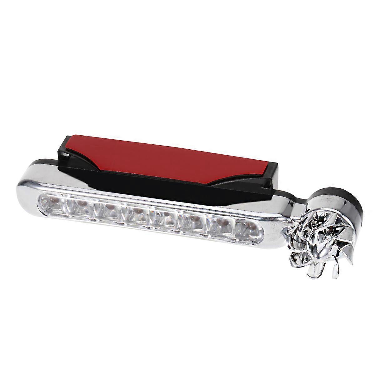 Wind Power Generation 2Set Universal Wind Power Daytime Running Light 8- Colorful Lamp For Truck Motorcycle 12x2x3cm