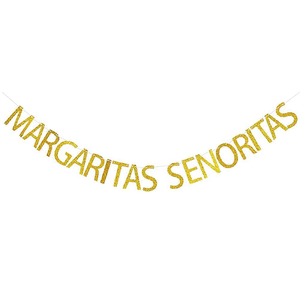 Guldpapper brevbanner för bröllopsdekoration ger festlig atmosfär till fester och foton 1 st