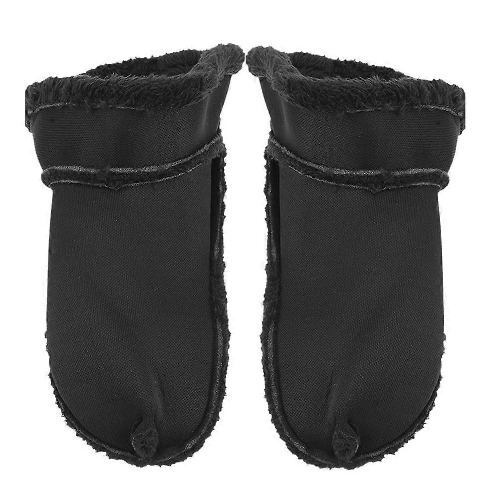 Warm Shoe Liners Detachable Hole Shoe Inserts with Plush Thermal Boot Liners 1Pair
