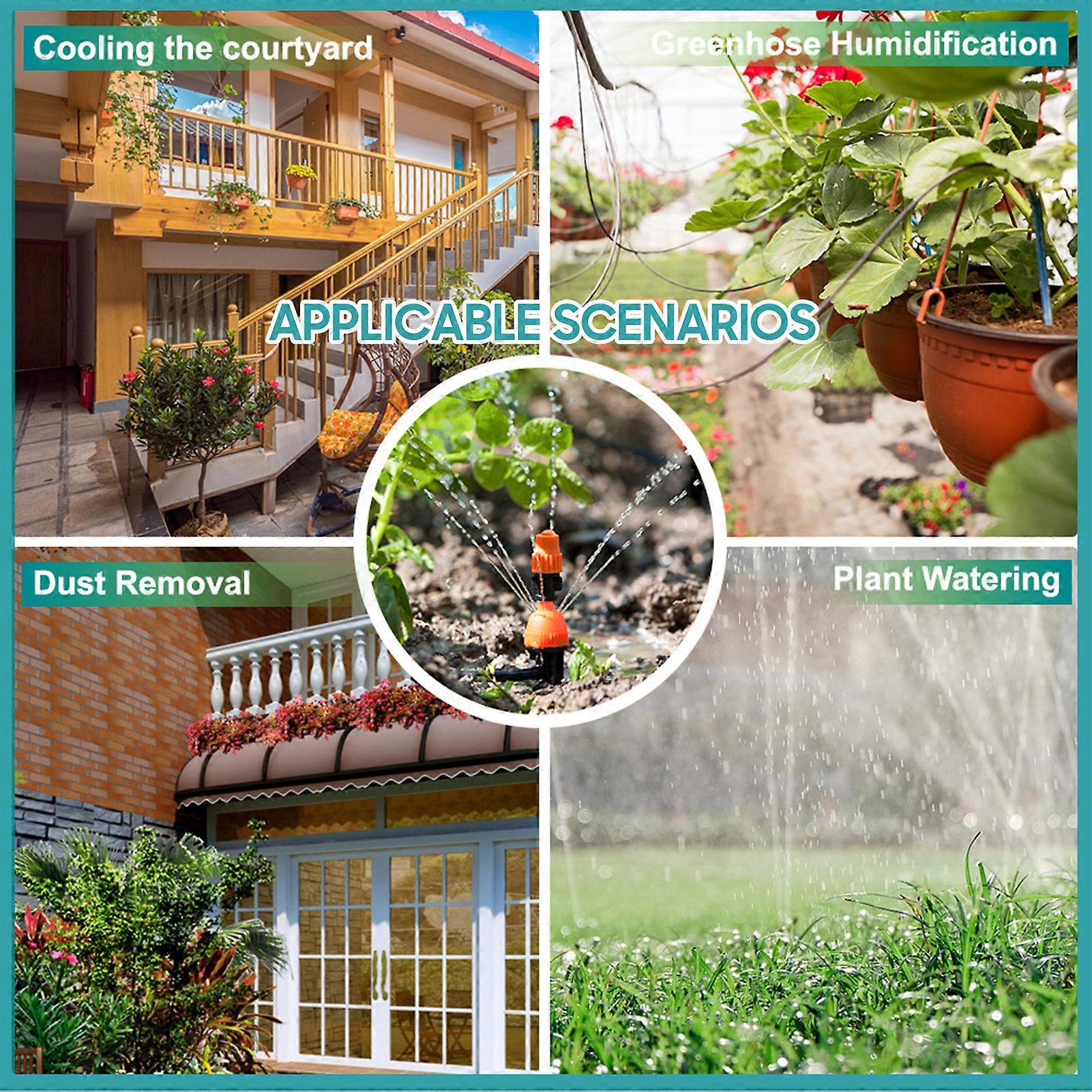 Sprinkler Timer Waterproof Automatic Water Timer Programmable Garden Irrigation System Controller with Rain Delay/Manual/Auto Watering for Lawn Yard 