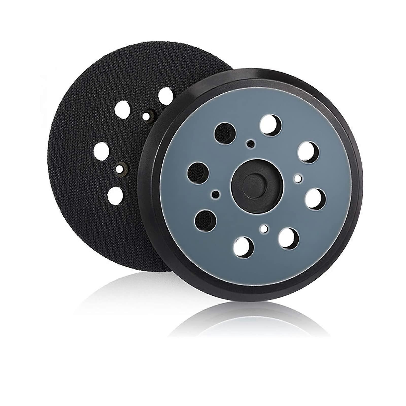 5 Inch 8 Hole Sanding Pad Replacement for Ryobi Ridgid Craftsman Power Sander Compatible with 5" Hook and Loop System