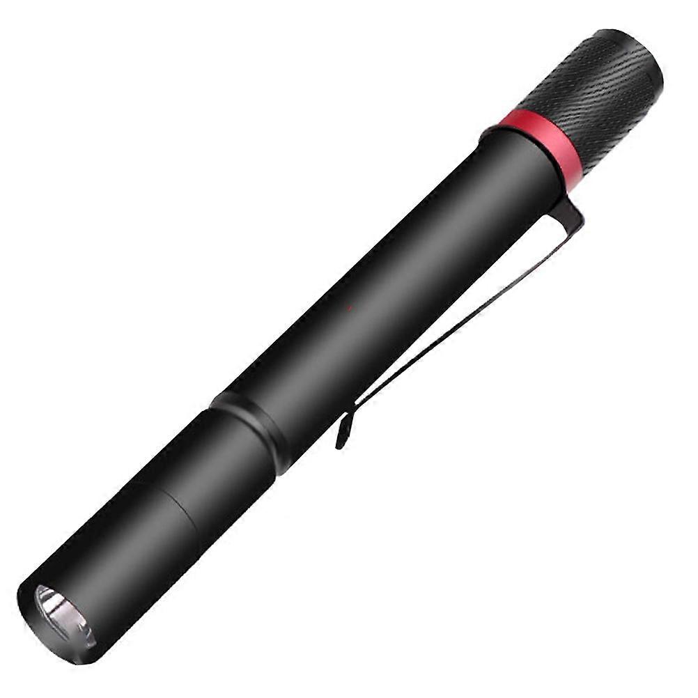 Led Pen Light Flashlight Portable Camping Light Low Light Function 1Set