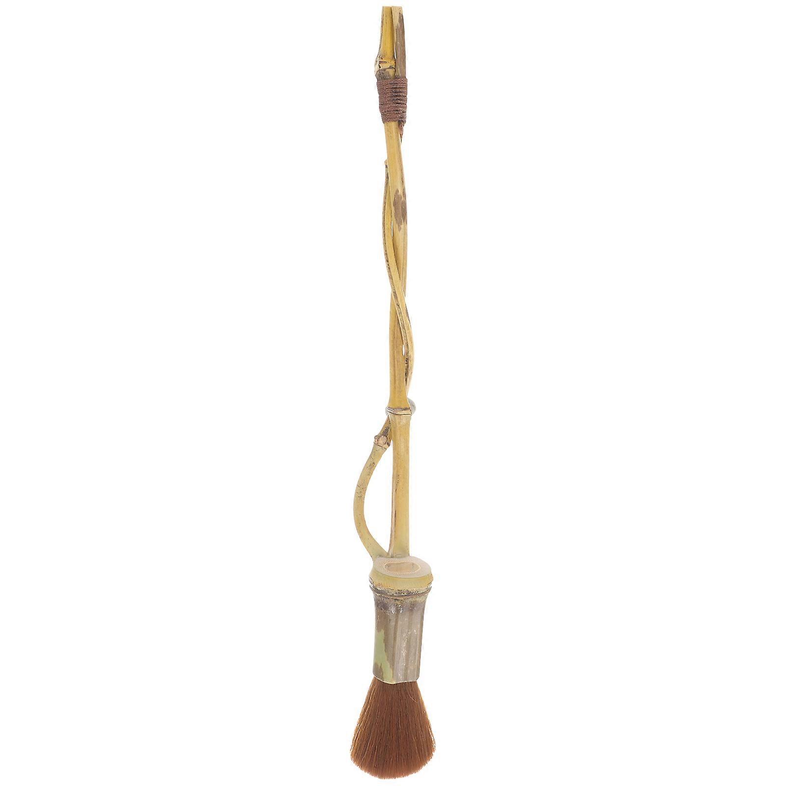 Bamboo Cleaning Brush for Teaware and Tea Pot MultiColor Soft Bristles for Home Use 6.5 inches