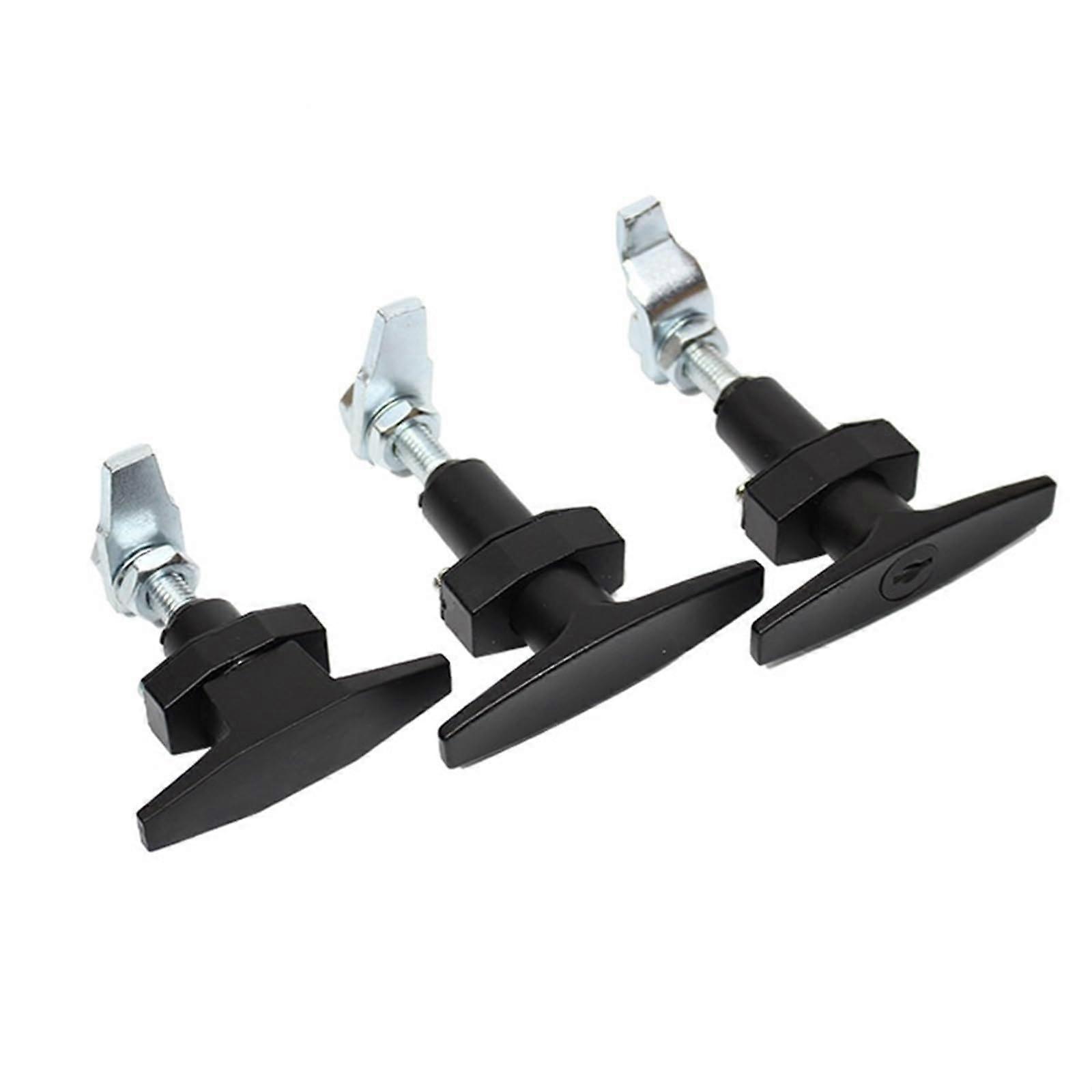 MS309 Tshaped cam lock, compression type, rotary lock, telescopic cabinet lock, 1 piece (MS309 B key)