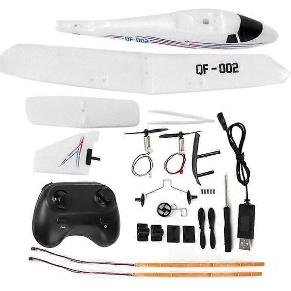 DIY Fixed Wing Glider Fall Resistant Remote Control Airplane RC Plane (with LED)