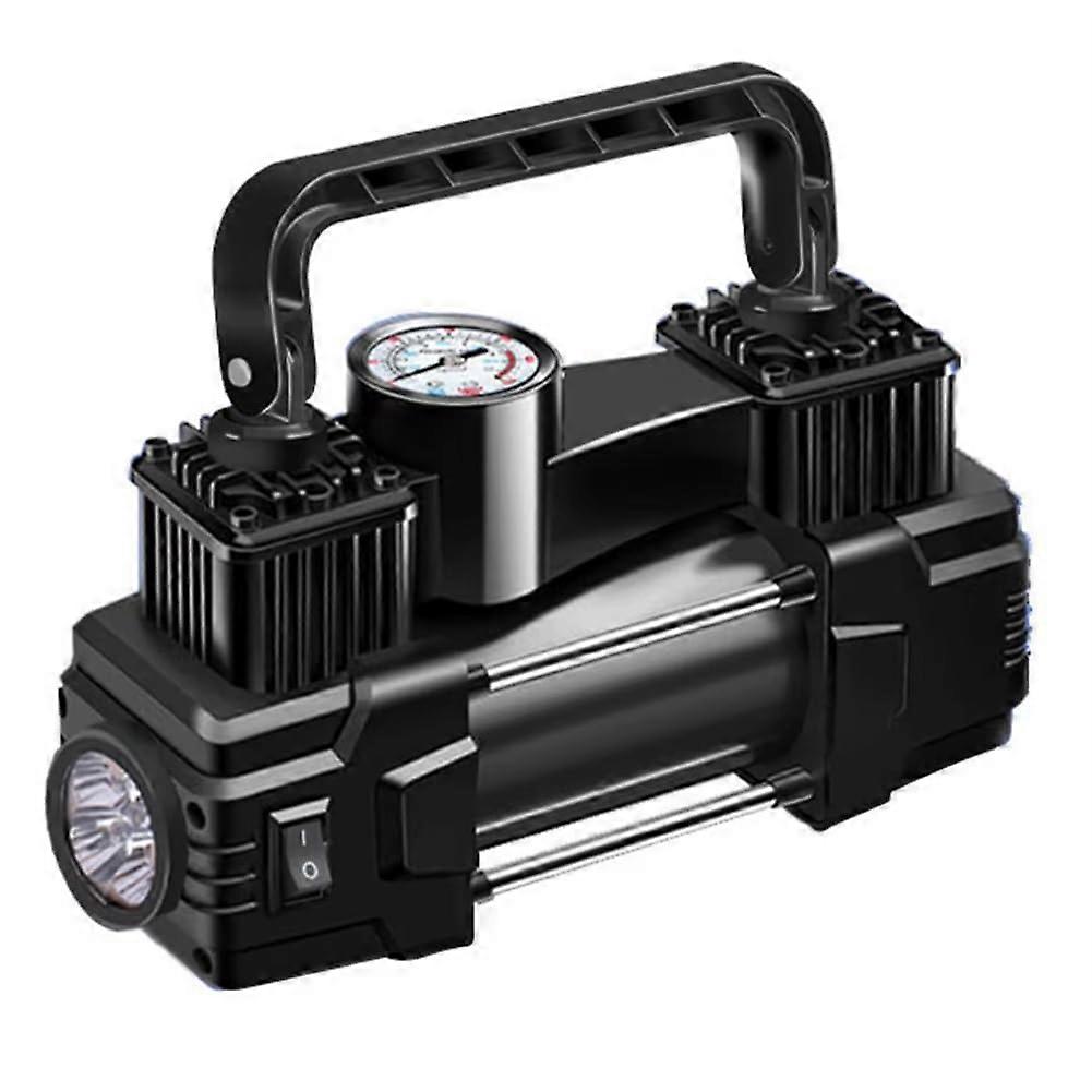 Electric 12V 150PSI Portable Car Tire Pump with Digital Display, Compatible with Vacuum Tires, Compact Design