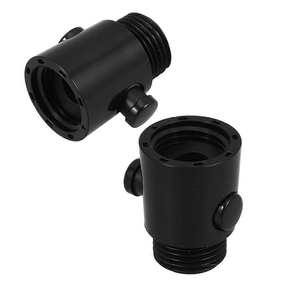 2pcs Shower Water Shut Off Valve with Handheld Sprayer Flow Control Button for Bathroom Shower Wand and Head