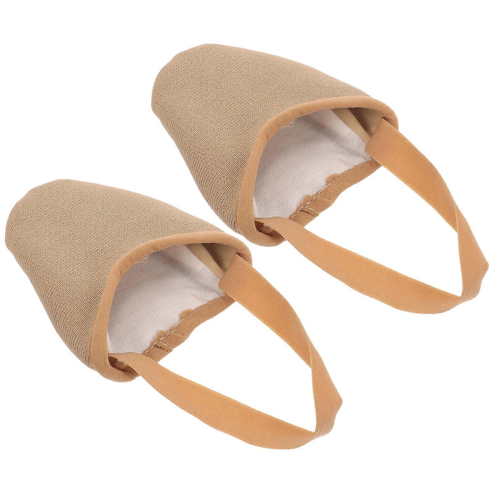Light Brown for Ballet Shoes with Antislip Design Forefoot Pads for Women