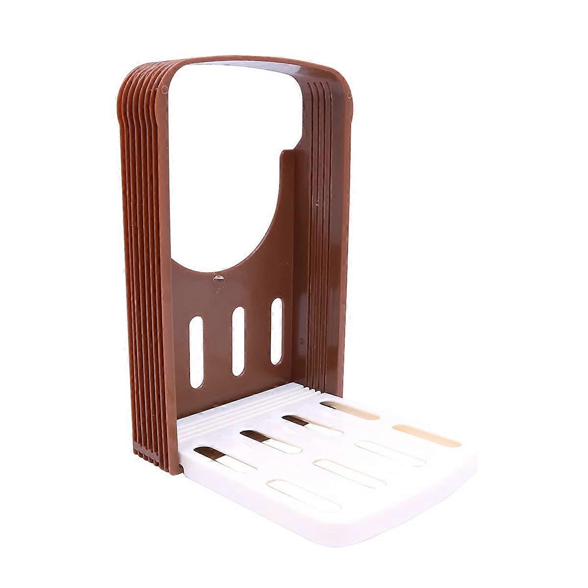 Brown Bread Slicer, Kitchen Accessories, Bread / Baking, Compact Foldable and Adjustable Bread Sandwich Toast Bread Slicer