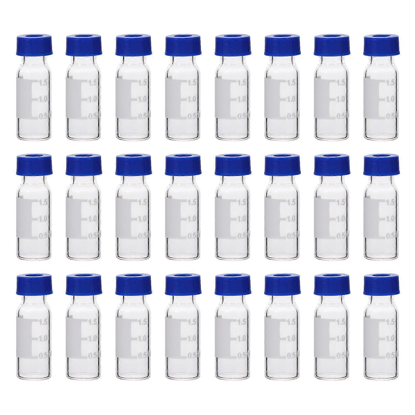 Screw-Top Sample Vials 100Pcs Cylindrical Storage Bottles For 1.5Ml Liquid Preservation