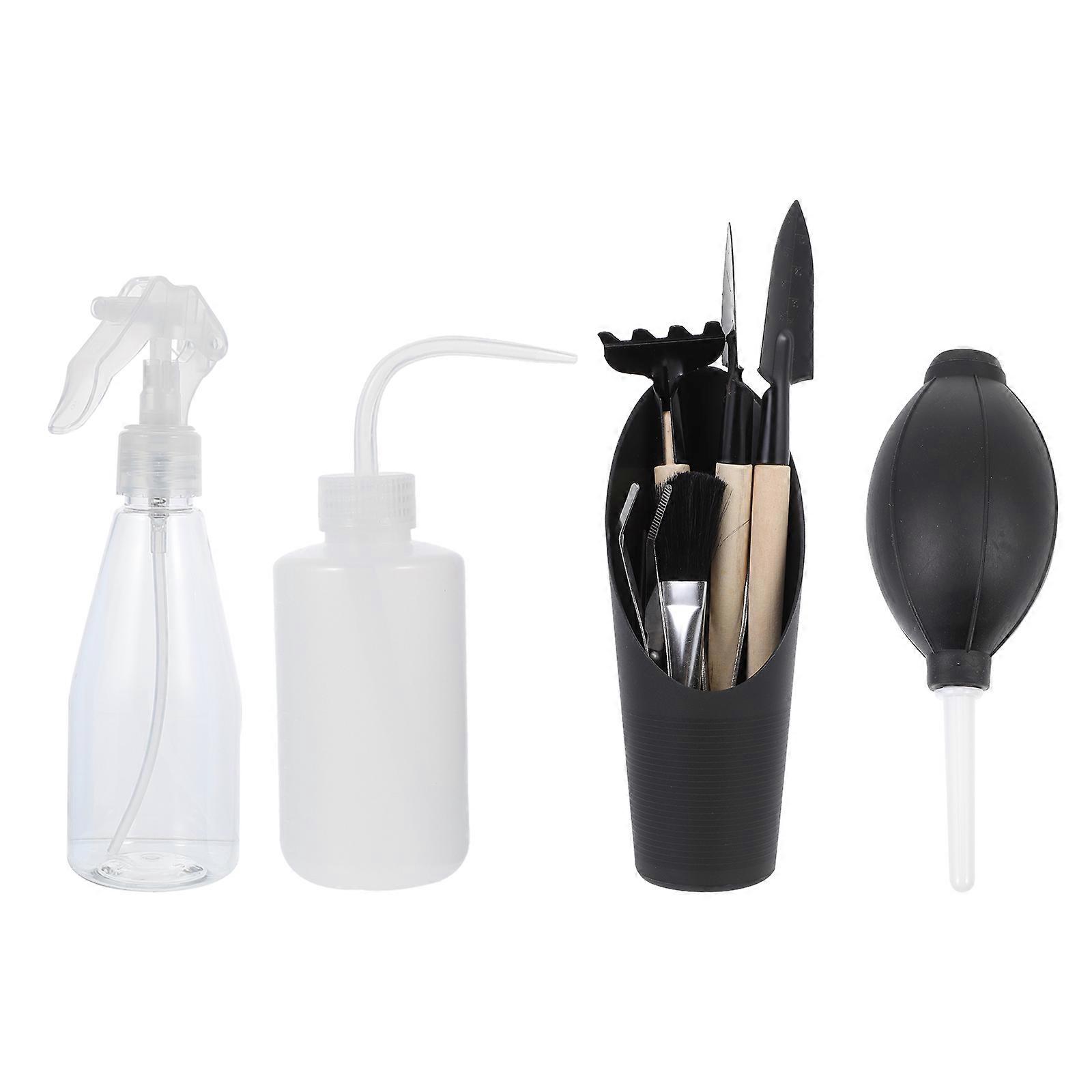 Complete Mini Gardening Tool Set for Planting Lovers Assorted Color Durable Iron and Plastic for Garden Use