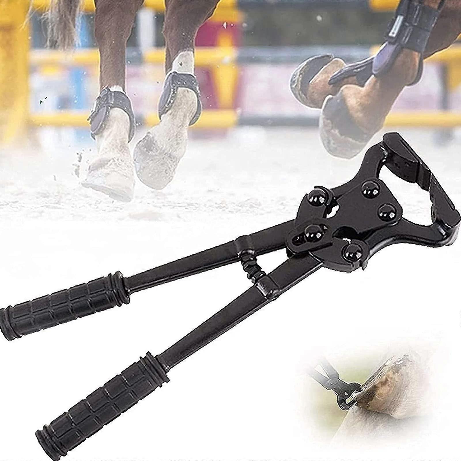 Hoof Nipper, 16-Inch Farrier Trimming Tool With Nonslip Grip, For Hoof Trimming, Max Angle 410 Mm
