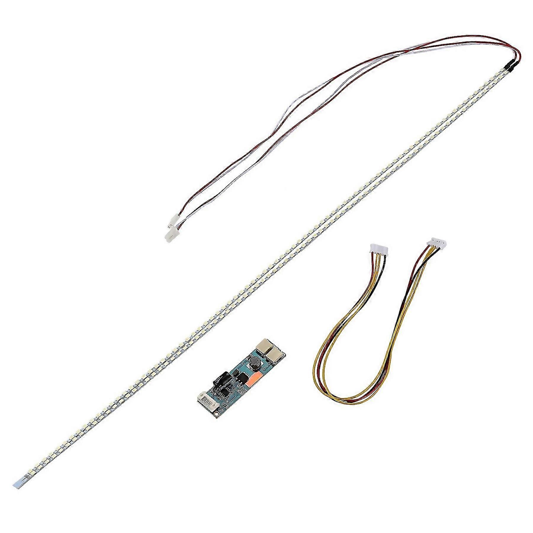 For 490mm led backlight strip kit update 22 inch ccfl lcd screen to led monitor