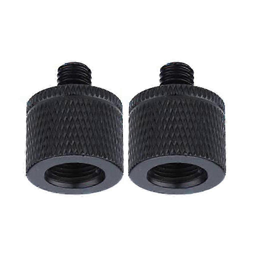 2pcs 3/8 to M6 M8 M10 M12 Camera Screw Tripod Base Connection Fixed Mount Conversion Screw for SLR Camera Photography Accessory