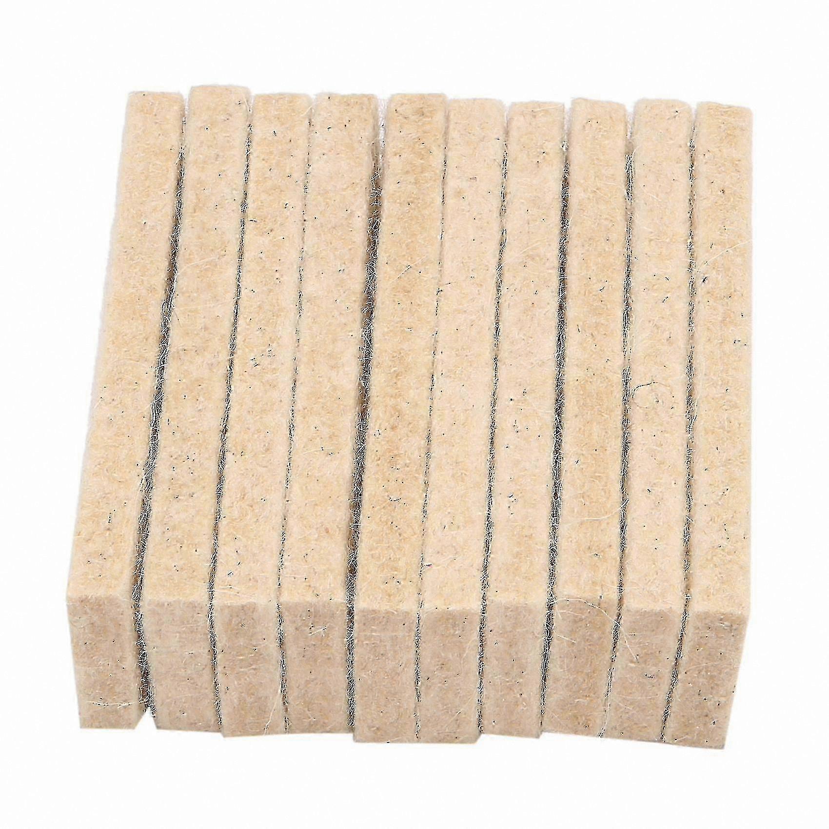 Wool Felt Brake Pads for Exercise Bikes, Replacement Resistance Drag Pads for Spinning Cycles