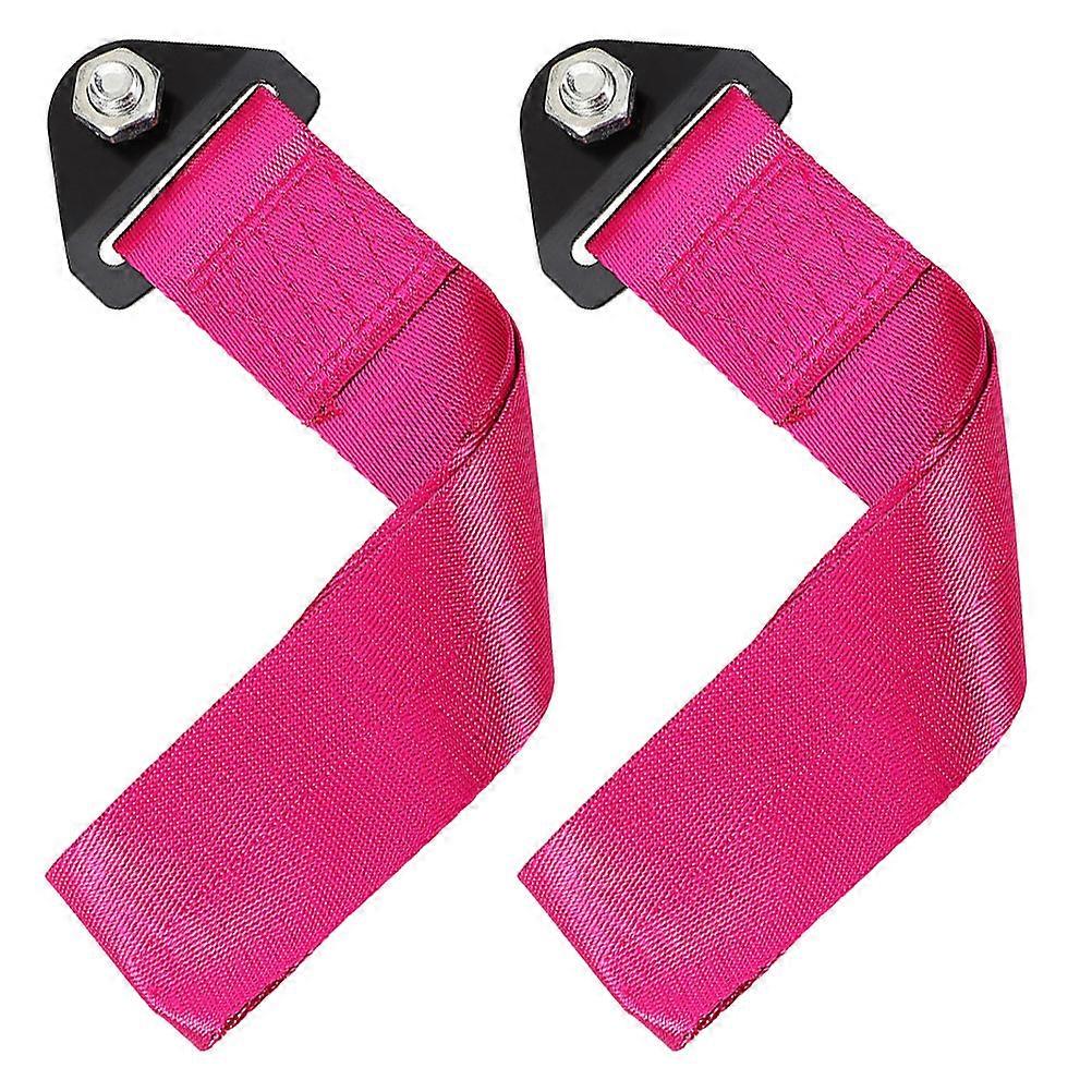 2pcs Trailer Tow Straps for Car Modification – Easy Installation, Decorative Design to Enhance Vehicle Appearance and Upgrade Accessories