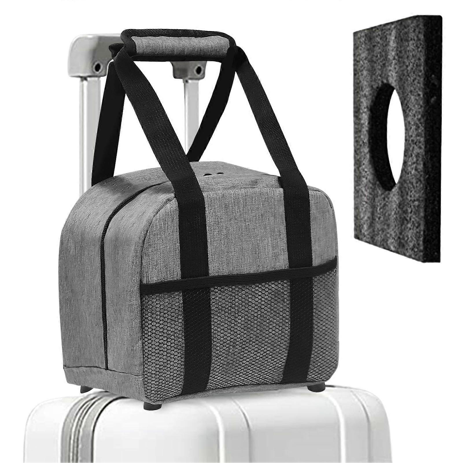 Bowling Ball Bag with Padded Holders Waterproof Oxford Cloth Carry Bag