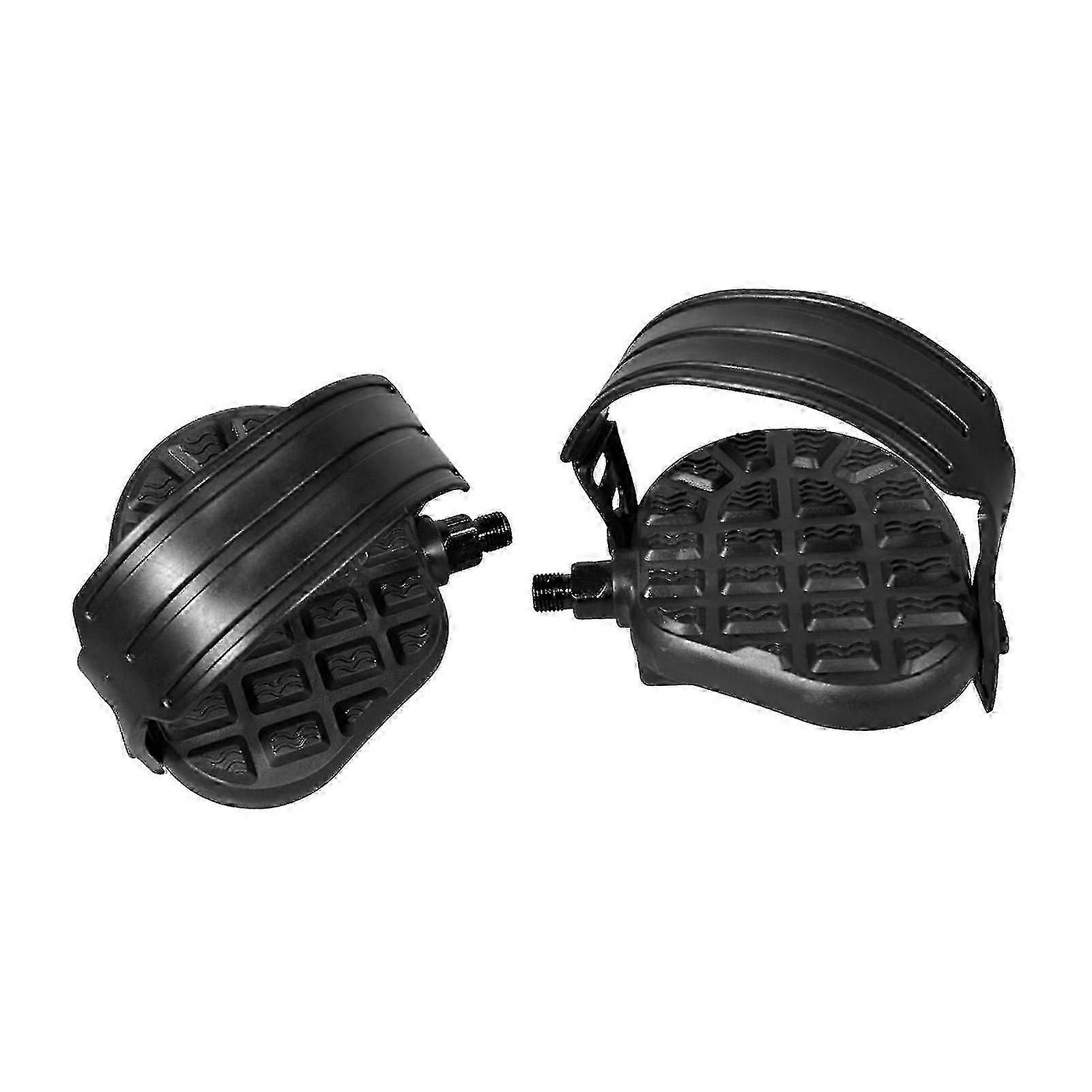Multifunction Exercise Bike Pedals Schwarz Lightweight For Exercise