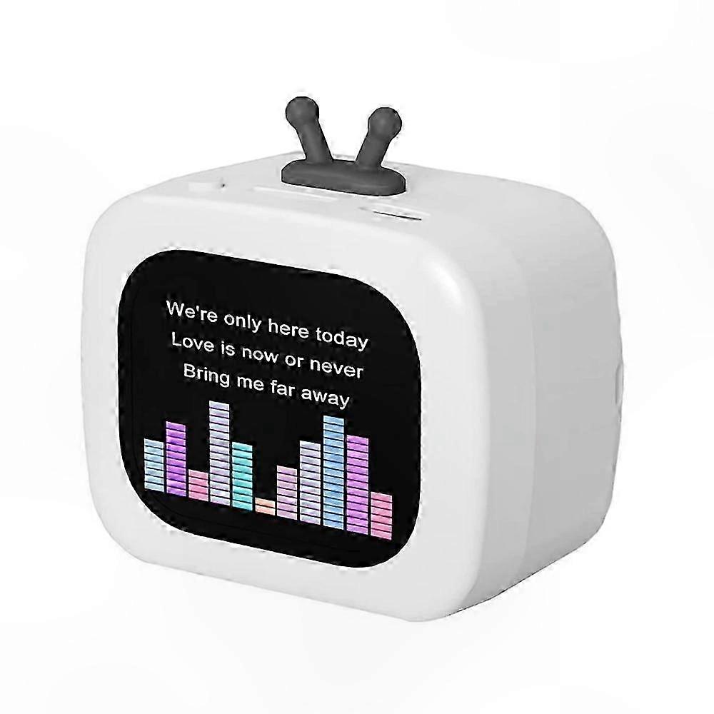 Compact Touchscreen Bluetooth Speaker, Portable Wireless Stereo Sound System