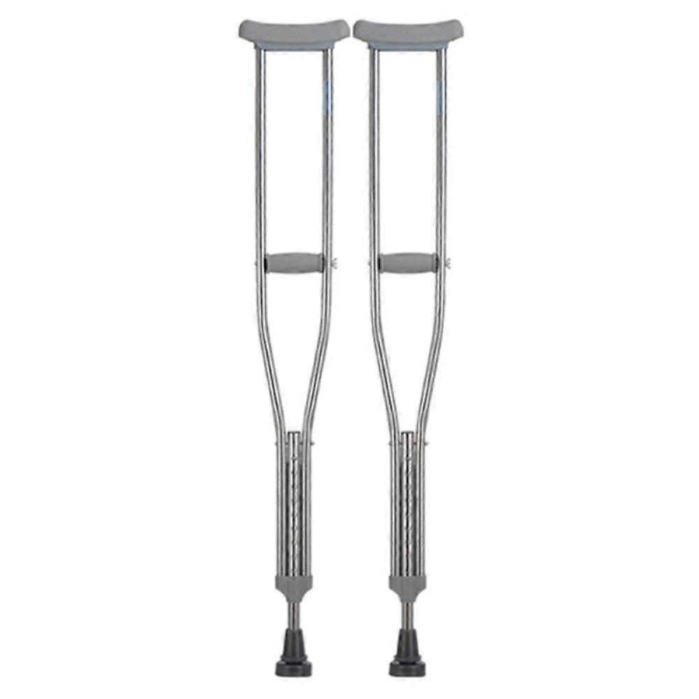 Folding Rollator Walker with Anti-Slip Features, Aluminum Alloy, Retractable, 2 Pcs Large, for Elderly and Handicapped Support