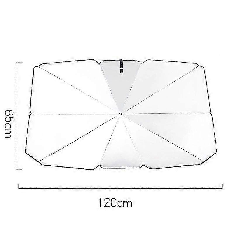Car Front Windshield Sunshade Umbrella for Summer Anti-UV Sun Shade...