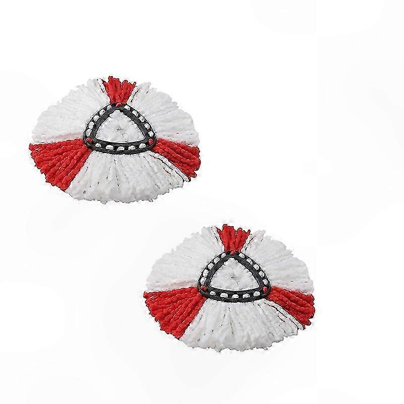 Mikrofaser-Schleuder-Mopp-Set mit leistungsstarkem Schleuderer für eine einfache Bodenreinigung, 2er-Pack