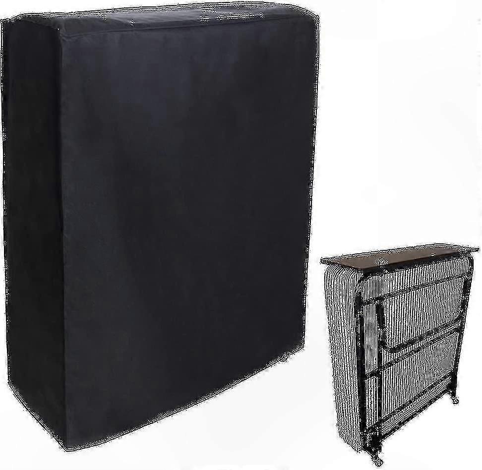 Compact Folding Bed Cover with Storage Bag for Easy Organization