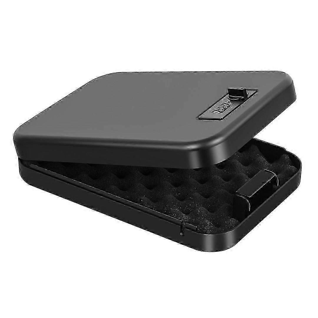 Security strongbox for valuables with fingerprint and password protection
