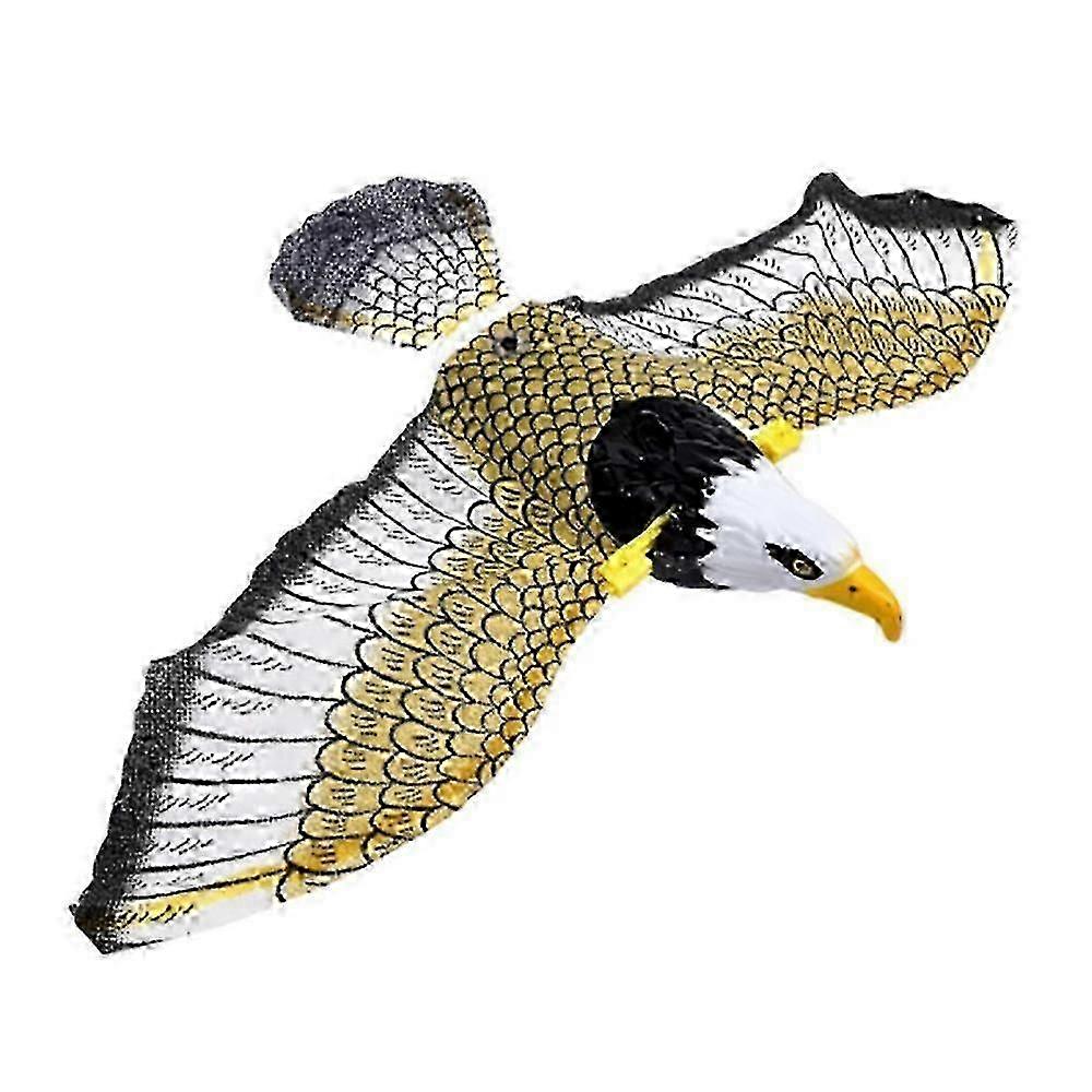 Wind Power Bird Scaring Device with Simulated Hawk and Eagle Patterns for Outdoor Home Garden Farm