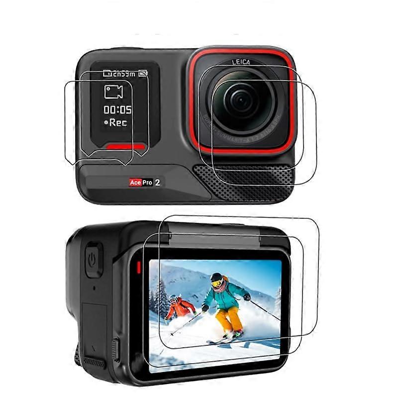 Insta360 Ace Pro2 Screen Protection Tempered Glass Film, ScratchResistant And ExplosionProof Protective Film, HD Clear