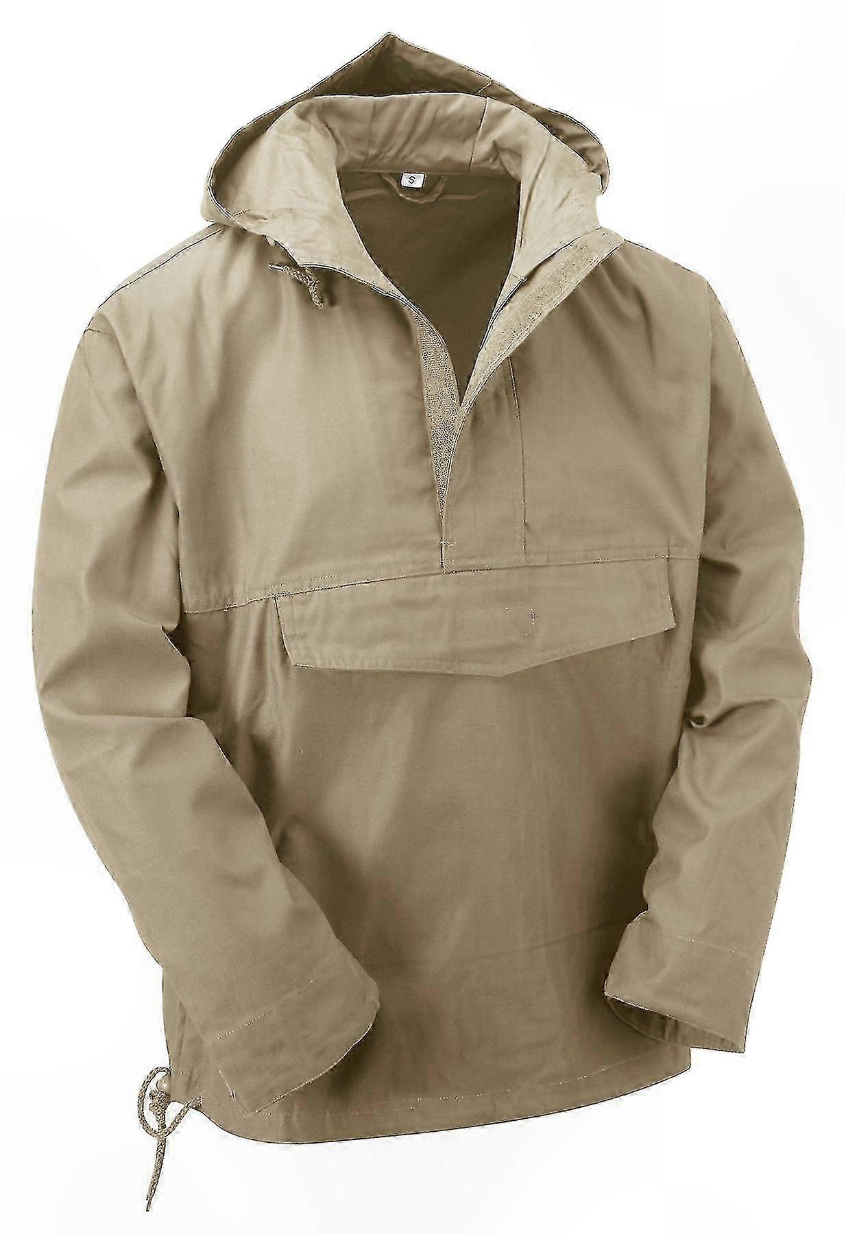 Hooded Anorak Smock Jacket in Style for Casual Wear