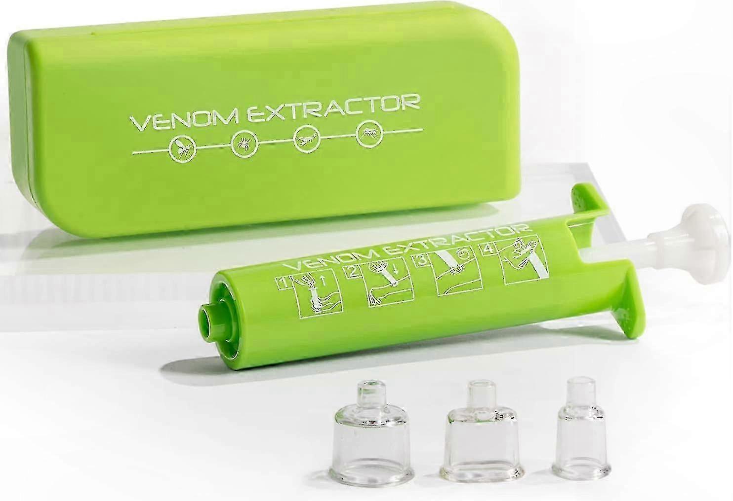 Venom Extractor Suction Tool for Insect and Snake Bites, Portable Itch Relief Pump for Outdoor Adventures