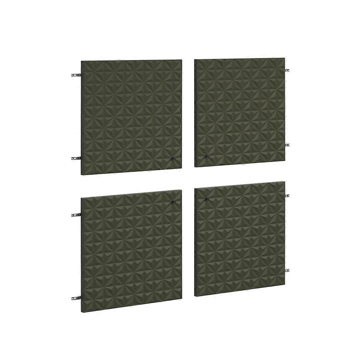 Sentra Portes d’armoire, Vert, MDF, 60x60x2 cm