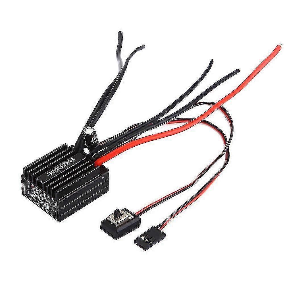 1x Flycolor Waterproof 25a Brushless Esc Rc Car Electronic Speed Controller
