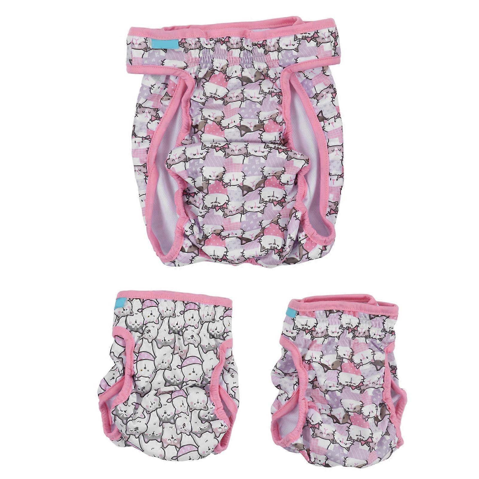 3pcs Toddler Training Underwear Reusable Soft Potty Pants