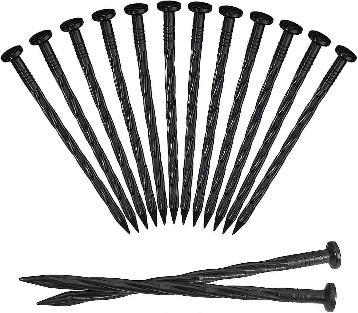 Lawn Edging Nails, Tomato Stakes, 20 Pieces Anchor Stakes