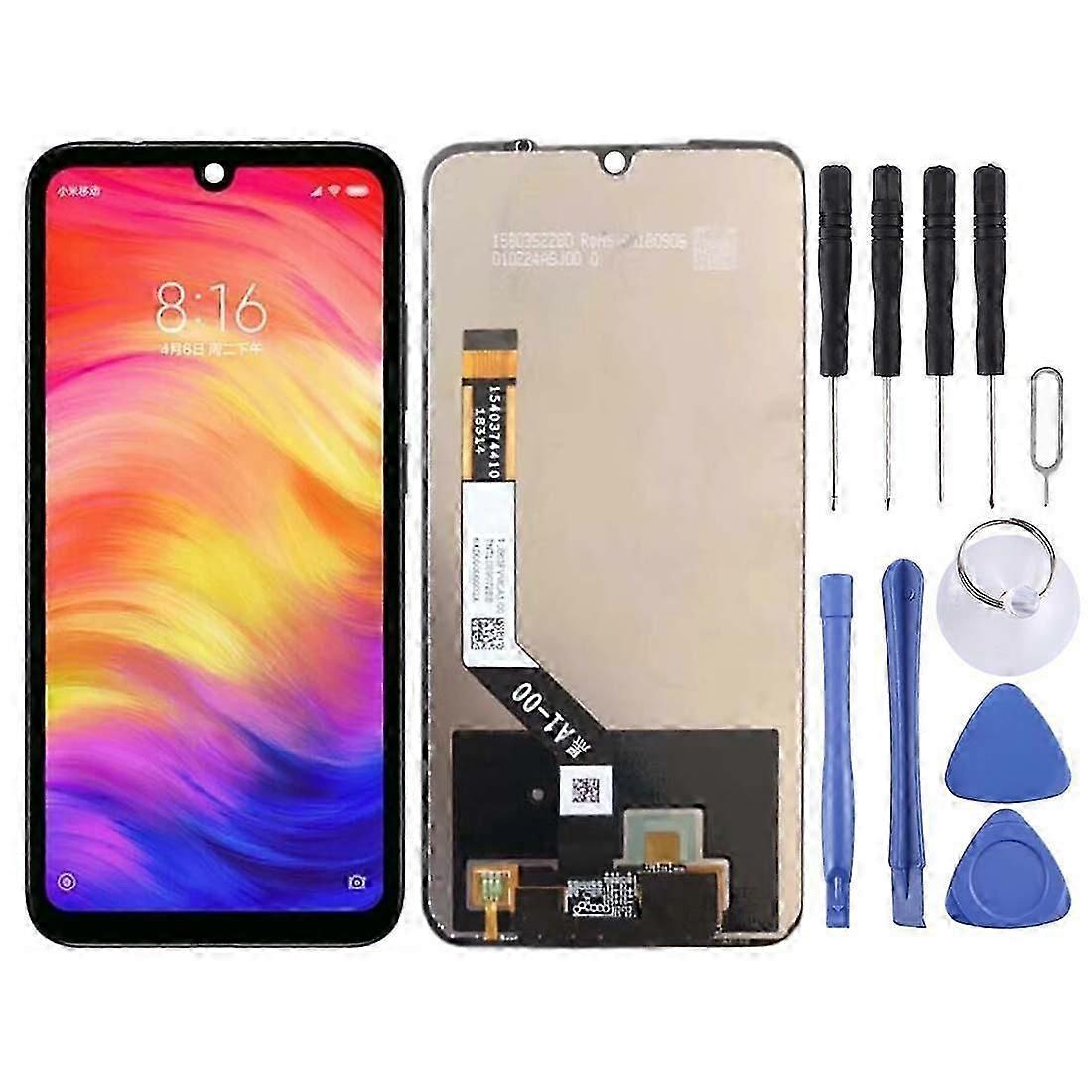 شاشة TFT LCD لهاتف Xiaomi Redmi Note 7 / Note 7 Pro مع تجميع كامل للمحول الرقمي (أسود)