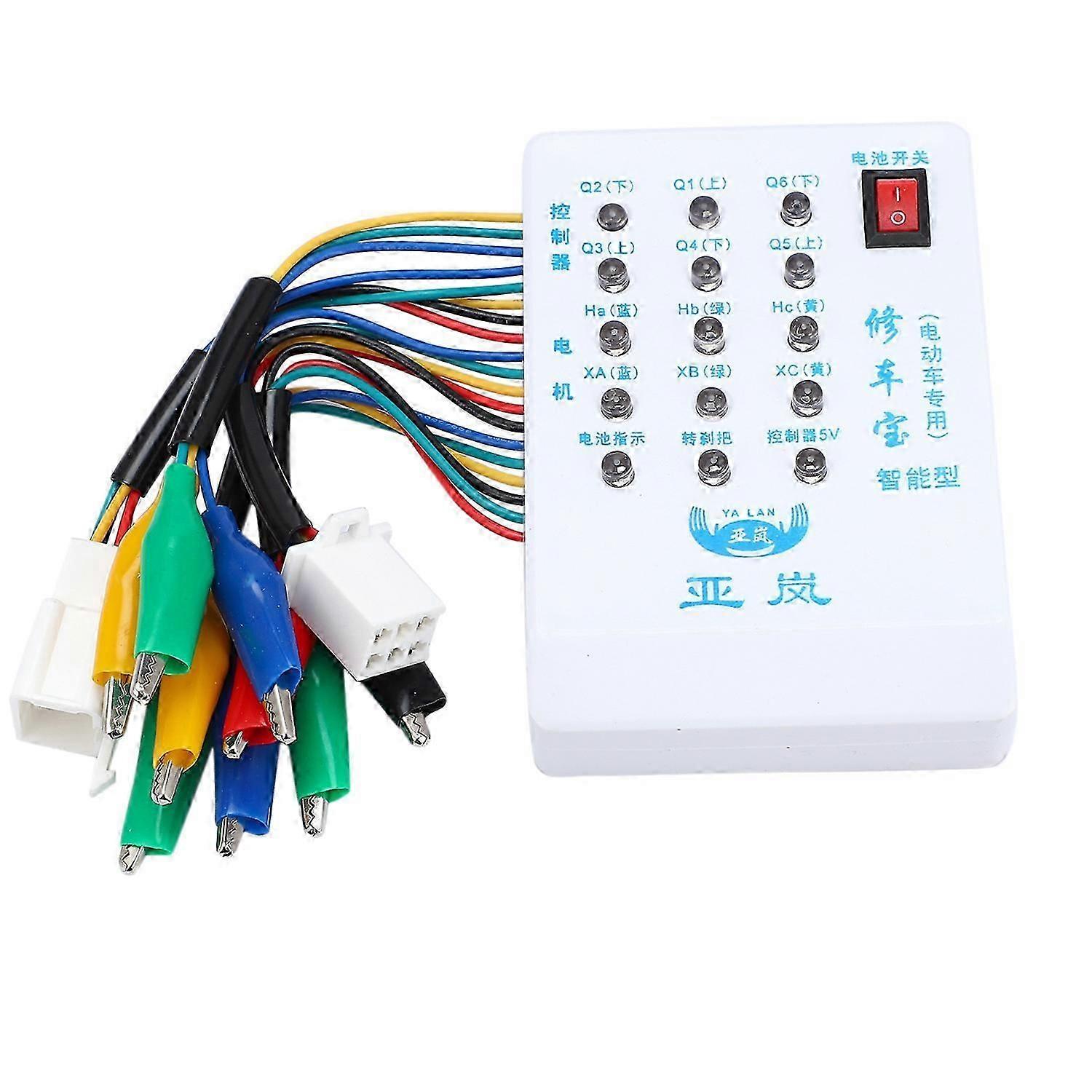 Brushless Motor Controller Tester 24V/36V/48V/60V/72V Car Device