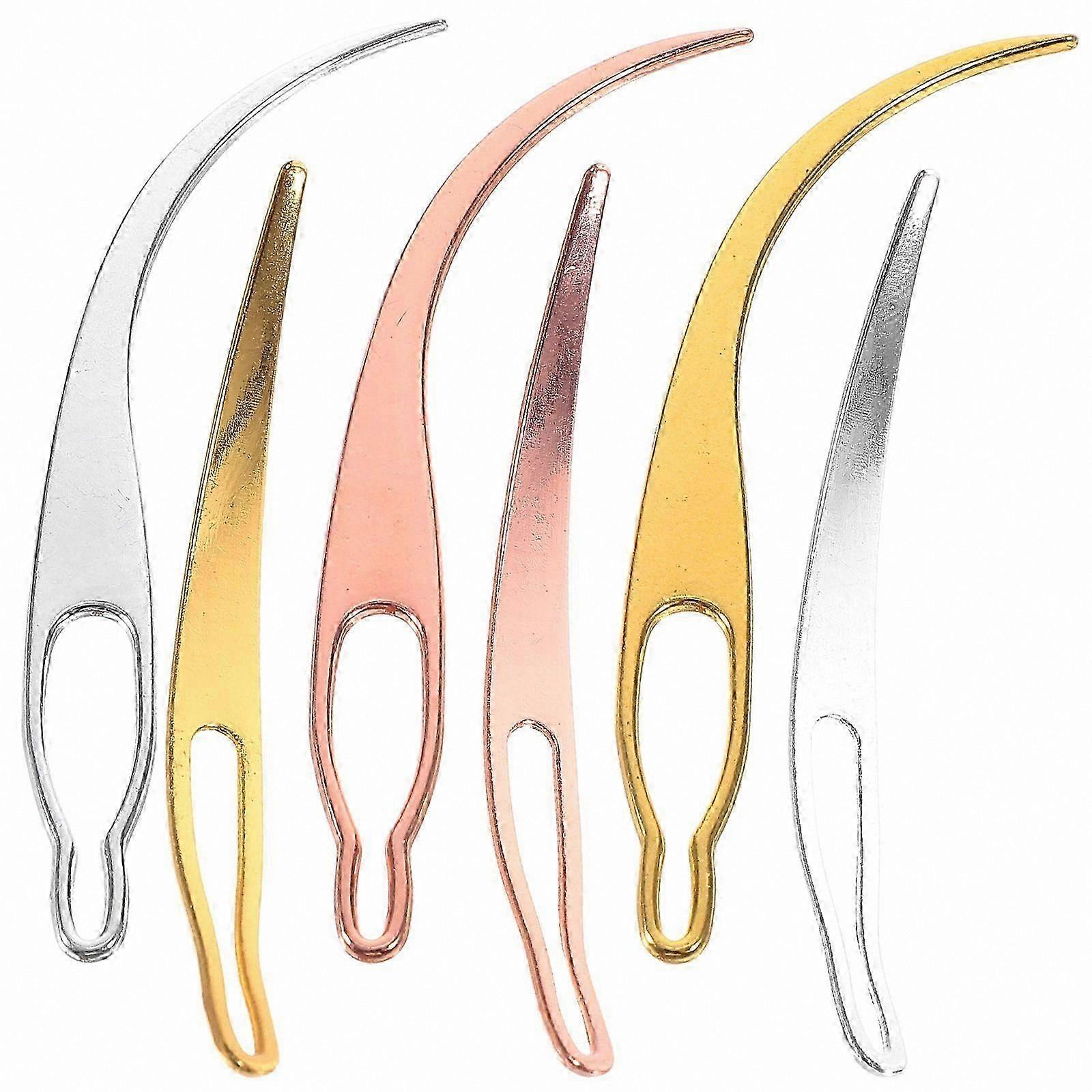 6-Piece Interlocking Hair Tool Set for Dreadlocks Styling and Maintenance