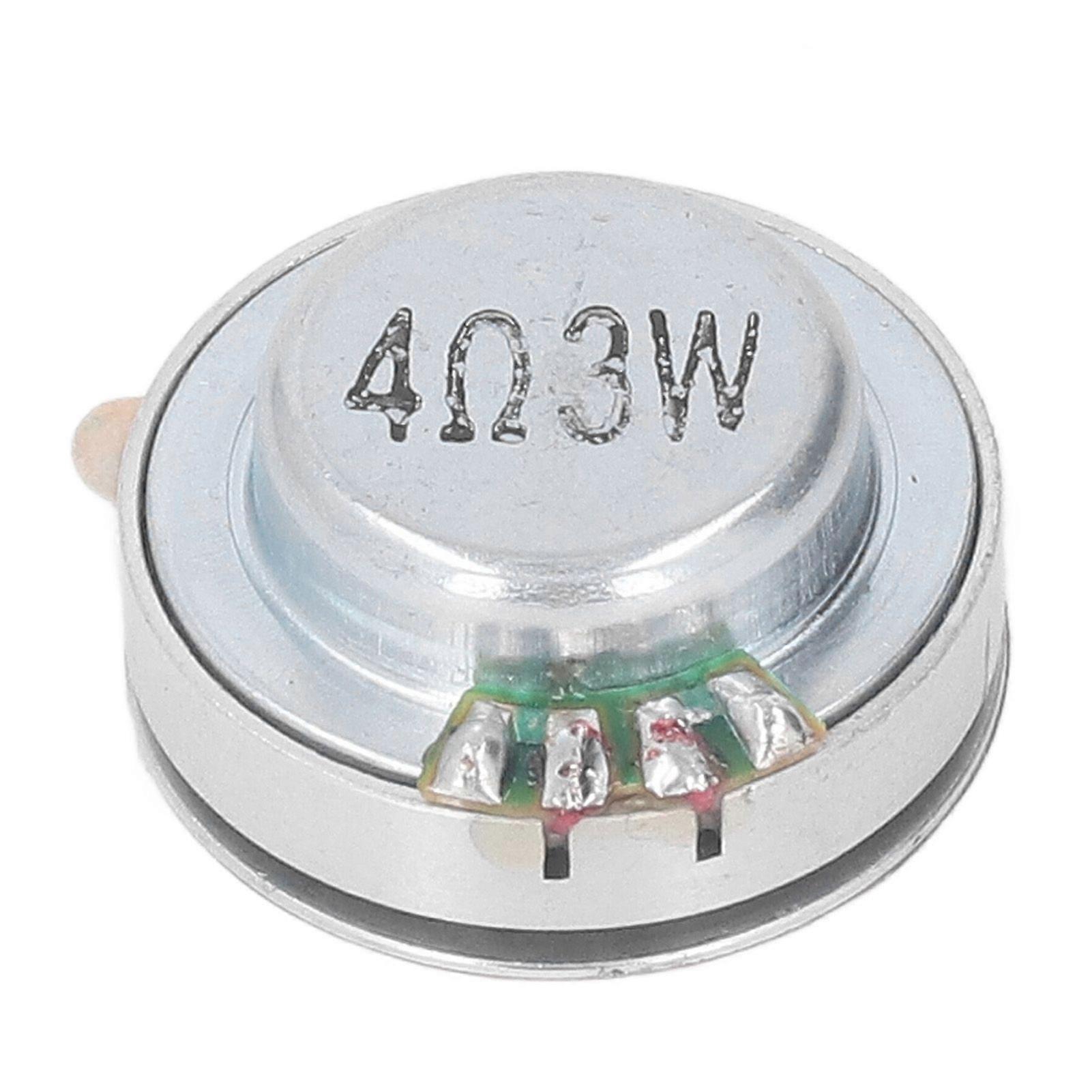 Resonance Speaker 26mm All Frequency Strong Bass Vibration Speaker for MP3 MP4 CD 4