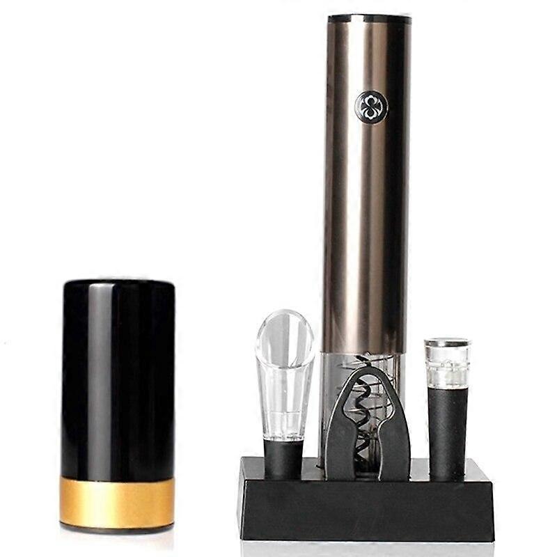 Wine Bottle Opener,Electric Wine Opener With Charging Base,Wine Stopper,One Touch Corkscrew