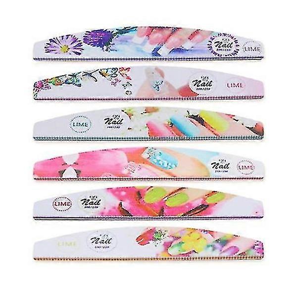 Gj0507 6-in-1-Maniküre-Werkzeug, Reibstreifen, Nagelpeeling (Fingerspitze)